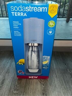 SodaStream Terra Classic Sparkling Water Maker - Light Blue